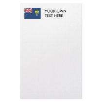 St. Helena Flag Stationery Paper