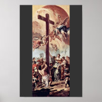 St. Helena Found The Holy Cross Draft By Ricci Poster