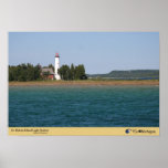 St. Helena Island Lighthouse - Michigan Print