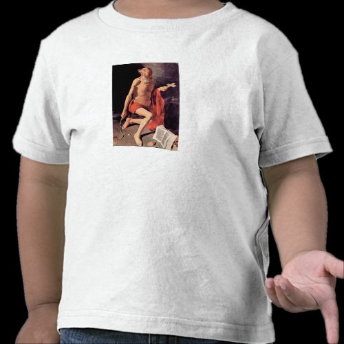 St. Hieronymous by Georges de La Tour T Shirt