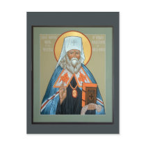 St. Innocent of Alaska Prayer Card postcards by bugbrain St. Innocent of Alaska Prayer Card postcards