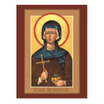 St. Irene Chrysovolantou Prayer Card Post Card