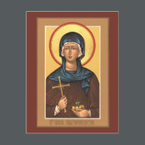 St. Irene Chrysovolantou Prayer Card postcards
