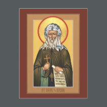 St. Isaac the Syrian Prayer Card postcards