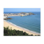 st., ives, cornwall, postcard