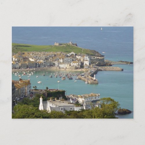 St Ives - England postcard