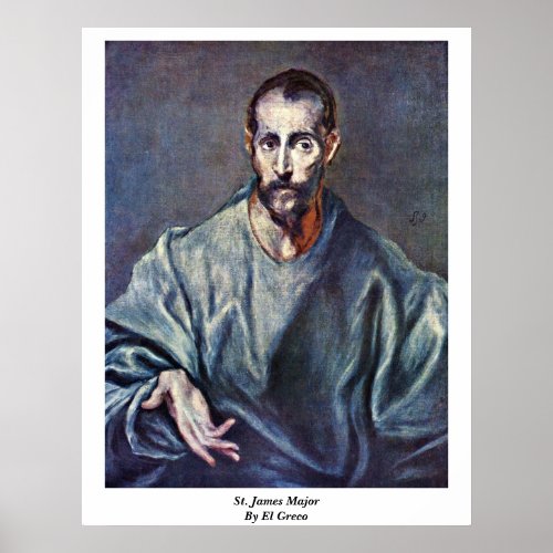 St. James Major By El Greco Print