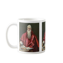 St. Jerome As Cardinal By Greco El Coffee Mug