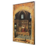 St. Jerome in his study, c.1475 Gallery Wrap Canvas