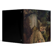 St. Jerome Meditating in the Desert, 1506 Vinyl Binder
