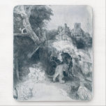 St Jerome Reading In An Italian Landscape Mousepads