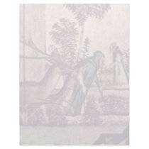 St. Jerome With The Lion In The Monastery Detail Custom Letterhead