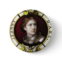 St. Joan of Arc buttons