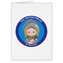 St. Joan of Arc Greeting Cards