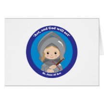 St. Joan of Arc Greeting Cards