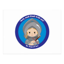 St. Joan of Arc Post Card