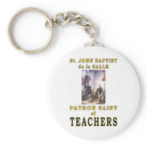ST. JOHN BAPTIST de la SALLE Key Chain