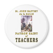 ST. JOHN BAPTIST de la SALLE Refrigerator Magnet