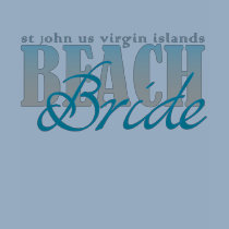 St John Beach Bride