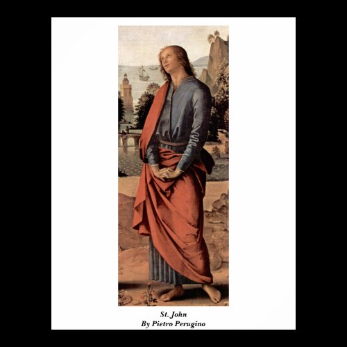 St. John By Pietro Perugino Print