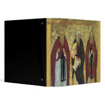 St. John Climacus  St. John of Damascus 3 Ring Binder