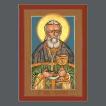 St. John of Kronstadt Mini Prayer Card business cards