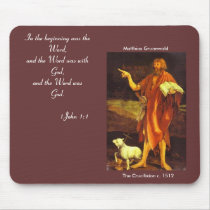 St John the Baptist and Deus Carit... - Customized mousepads by saintjohnthebaptist St John the Baptist and Deus Carit... - Customized mousepads