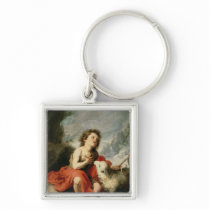 St. John the Baptist as a Child, c.1665 Keychain