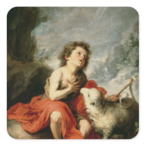St. John the Baptist as a Child, c.1665 Stickers
