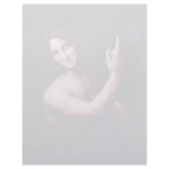St. John The Baptist By Leonardo Da Vinci Letterhead Template