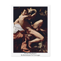 St.John The Baptist By Michelangelo Da Caravaggio Post Cards