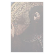 St. John The Baptist Enthroned Detail By Eyck Hube Stationery