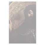 St. John The Baptist Enthroned Detail By Eyck Hube stationery