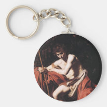 St John the Baptist Key Chains
