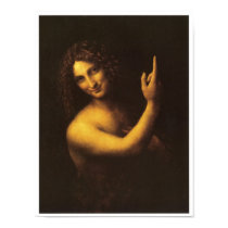St. John the Baptist, Leonardo da Vinci, 1509 Poster