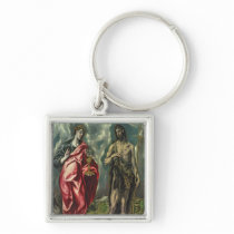 St John the Evangelist and St. John the Baptist Key Chain