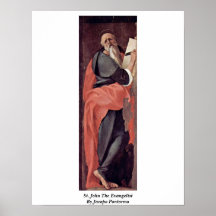 St. John The Evangelist By Jacopo Pontormo Posters