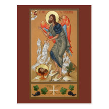 St. John the Forerunner Prayer Card Postcard