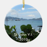 St. John V.I., 2010 Christmas Ornament