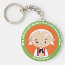 St. John Vianney Key Chains