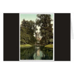 St. John's College, chapel from the river, Cambrid Card