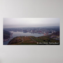 St. John's Harbor, Newfoundland Poster