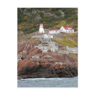 St. John's lighthouse postcard