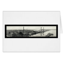 St. Johns River Bridge Photo 1921 cards by lc_panoramicphotos St. Johns River Bridge Photo 1921 cards