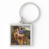 St. Joseph Carrying the Infant Jesus, 1665 Key Chains