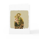 St Joseph Novena Greeting Card
