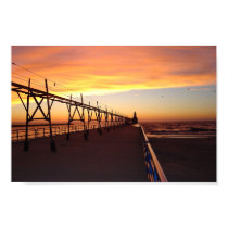 St. Joseph Pier Light, Michigan posters