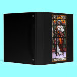 St. Joseph pray for us - stained glass window binders