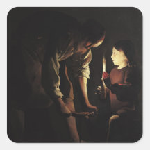 St. Joseph, the Carpenter, c.1640 Stickers