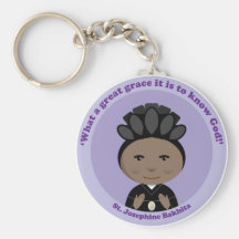St. Josephine Bakhita Key Chain
